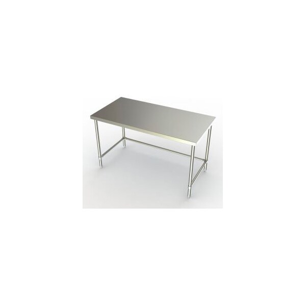 Aero Manufacturing Company 304 Series 16 Ga Stainless Steel Workbench, 72"W x 30"D x 22-34"H 3TSX-3072-ADJ - main